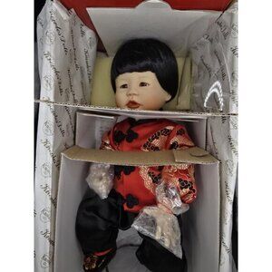 Edwin Knowles "Chen" 12" Doll International Festival of Toys and Tots NIB w/cert